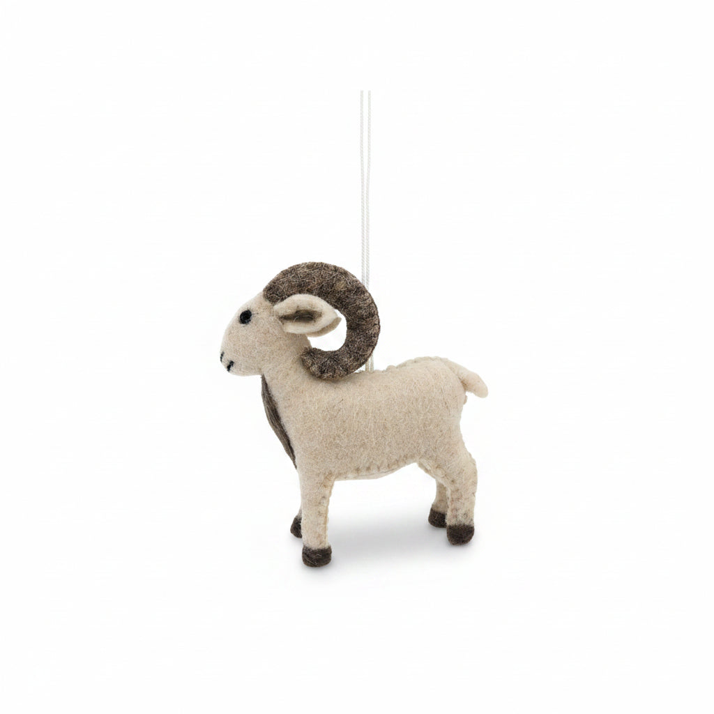 White Bighorn Sheep Hanger