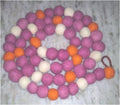 Orange_Pink_White Garland