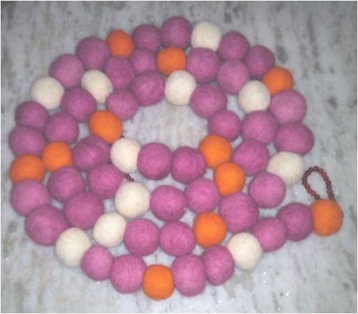 Orange_Pink_White Garland