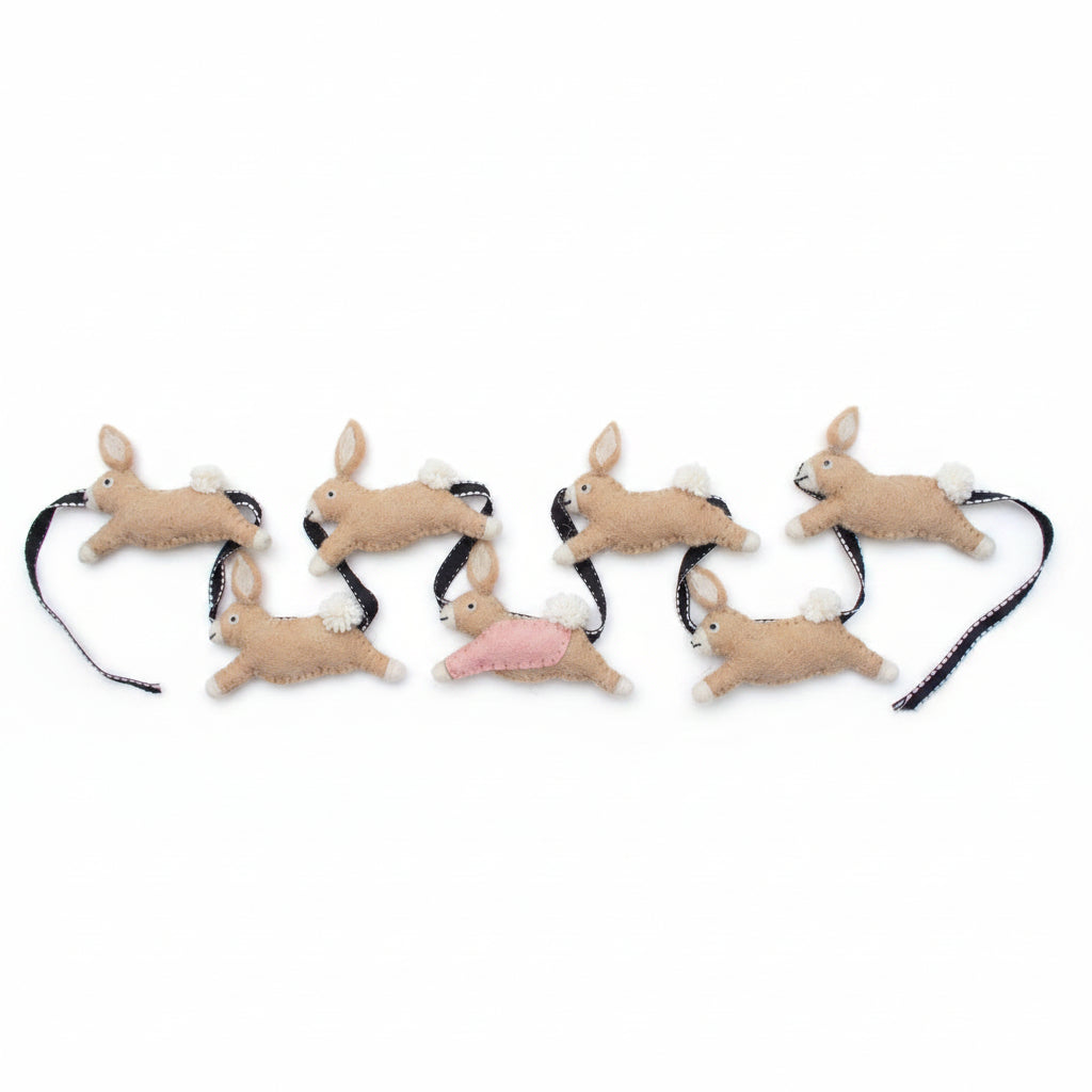 Brown Bunny Garland